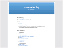 Tablet Screenshot of nureinhobby.org